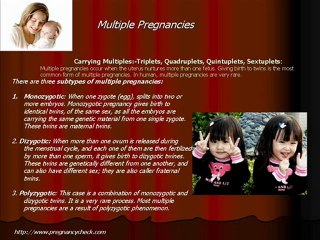 Pregnancy Myths and Truth