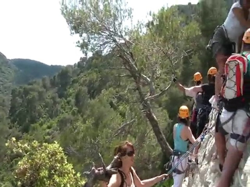 via ferrata de Collias - Gorges du Gardon