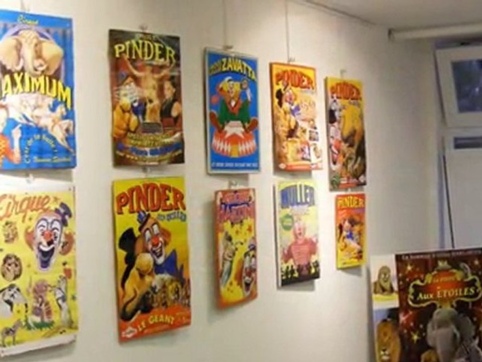 Vernissage de l'exposition "Cirque"