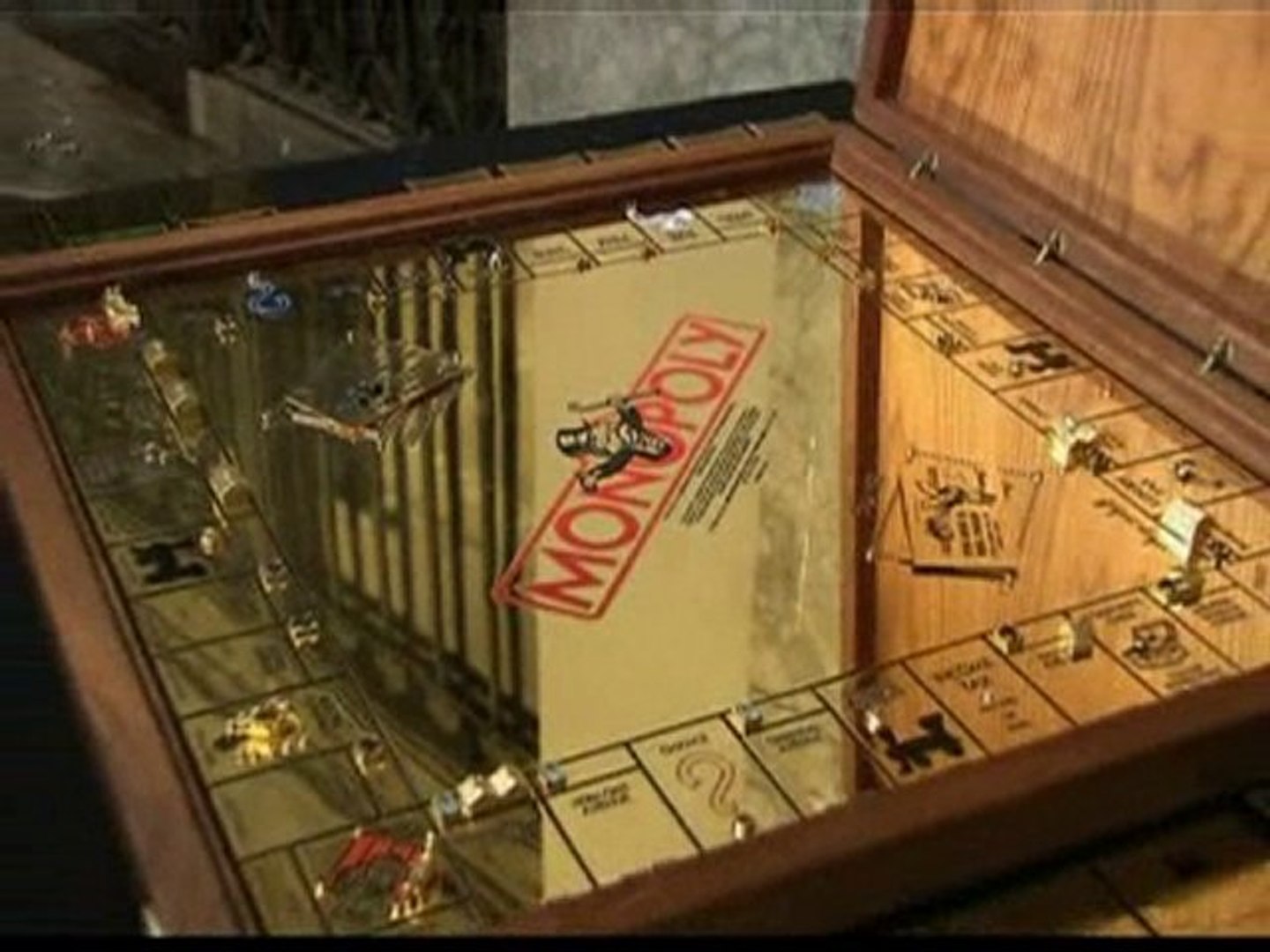 Monopoly Board Gold
