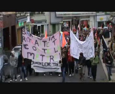 manifestation samedi 16 octobre 2010 decazeville (Aveyron)