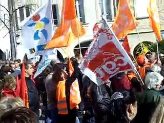 Discours syndical du 16 octobre  Bagnols sur Cèze