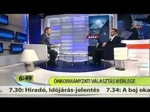 Vona Gábor - 2010. október 15, Duna TV - Hattól-nyolcig