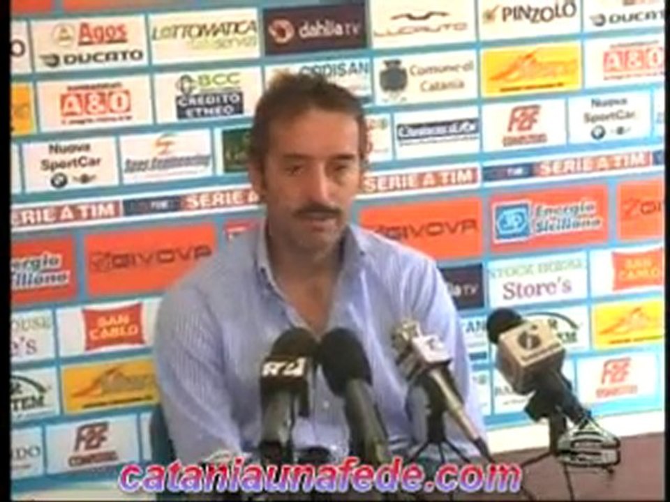 Giampaolo e le ultime su Catania-Napoli
