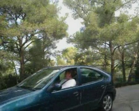 peugeot 106 rallye , entrainement sur piste