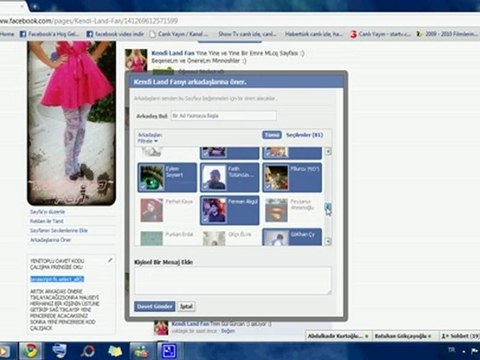 Arkadaş Kısa Yoldan Nasıl Önerilir..