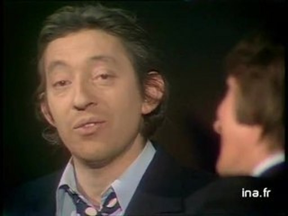 Jacques DUTRONC, Serge GAINSBOURG et Jane BIRKIN "Les roses fanées"