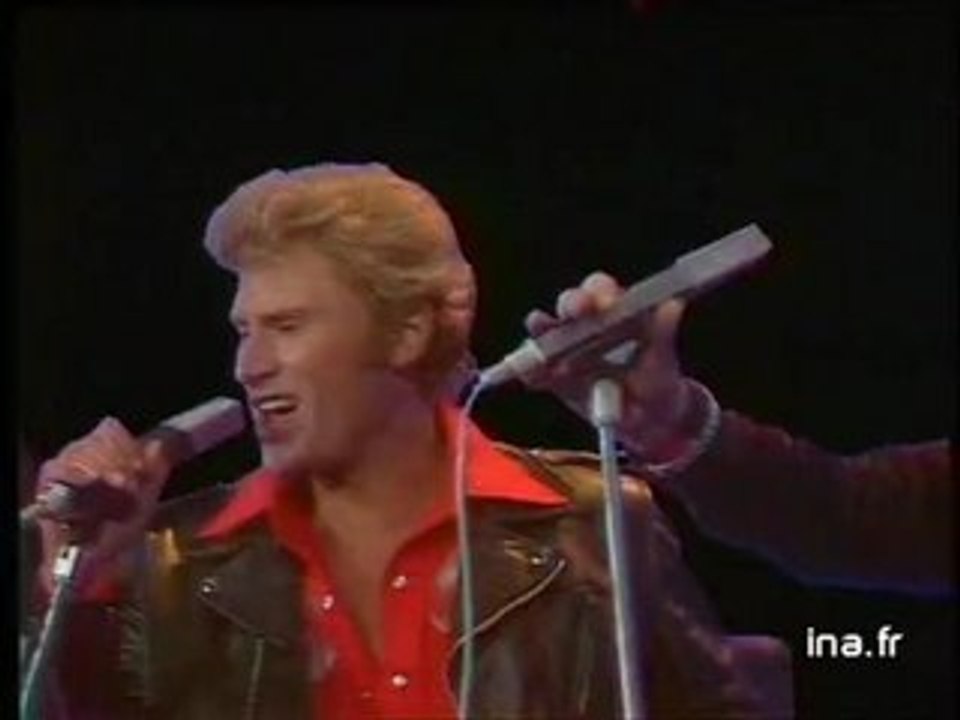 Johnny Hallyday et Eddy Mitchell " Be Bop a Lula "