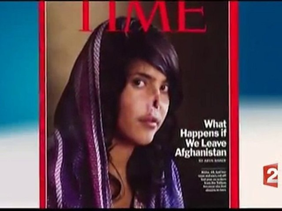 Aisha une jeune femme mutilée par les talibans