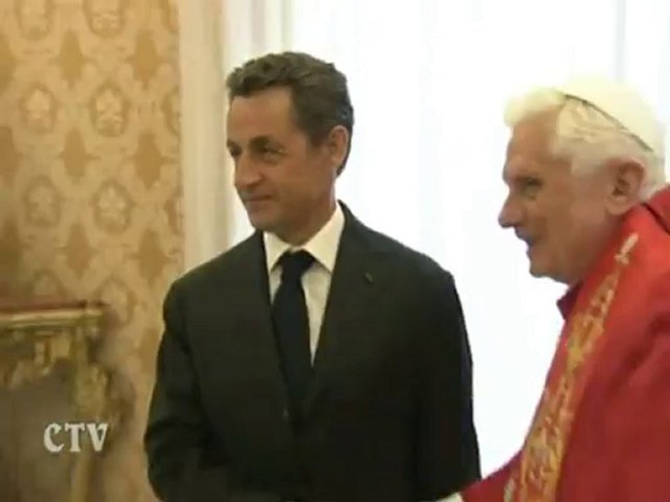 Sarko au Vatican