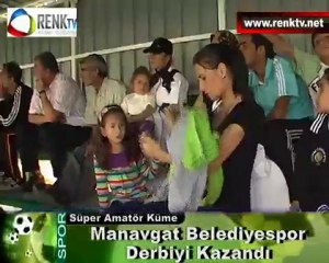 Antalya Derbisinin Galibi Manavgat Belediyespor Oldu