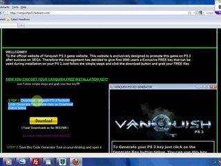 Download vanquish PS3 codes & cheats
