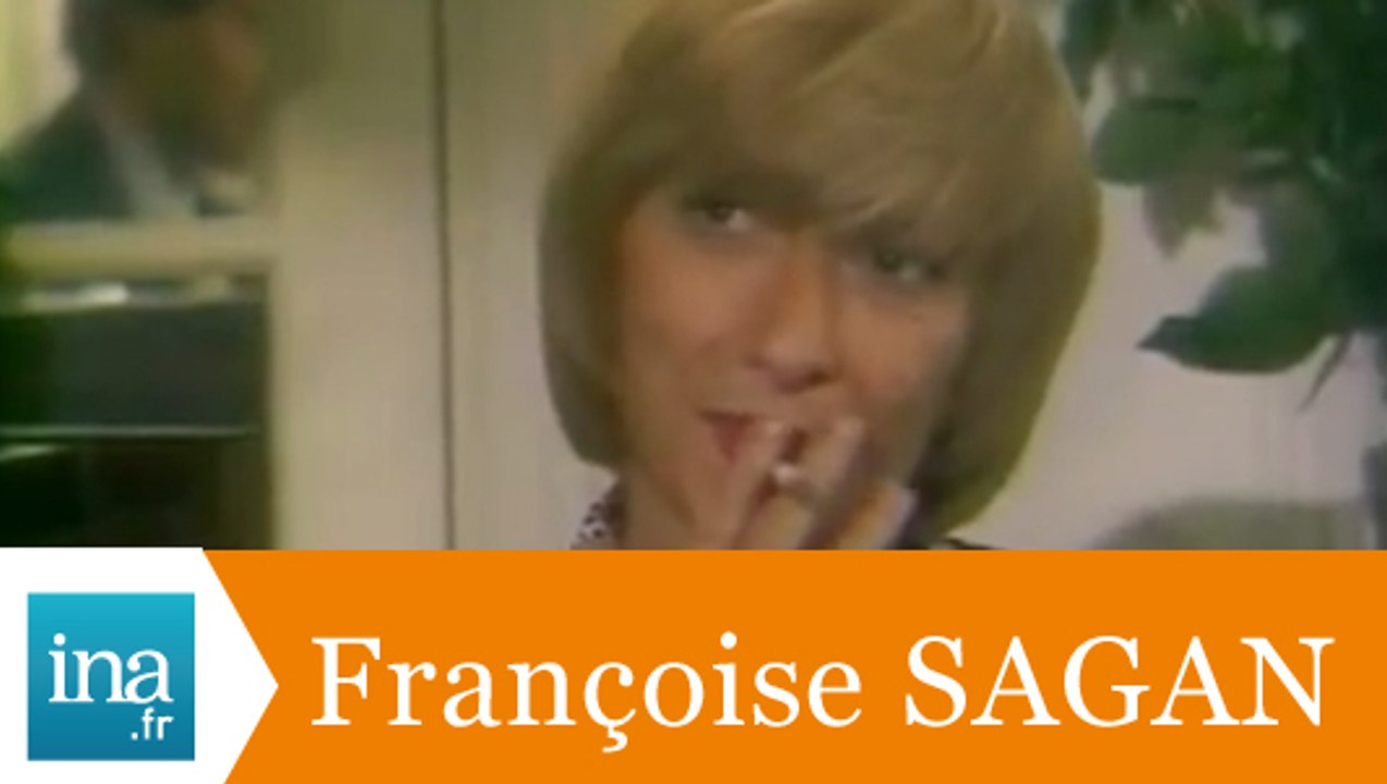 Thierry Ardisson parle de Françoise Sagan - Archive INA 1985
