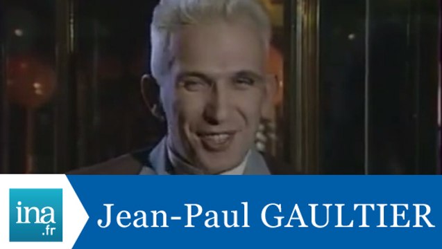 Jean-Paul Gaultier répond à Jean-Paul Gaultier - Archive INA
