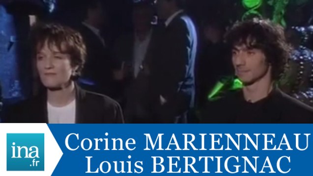 Corine Marienneau et Louis Bertignac Les visiteurs - Archive INA