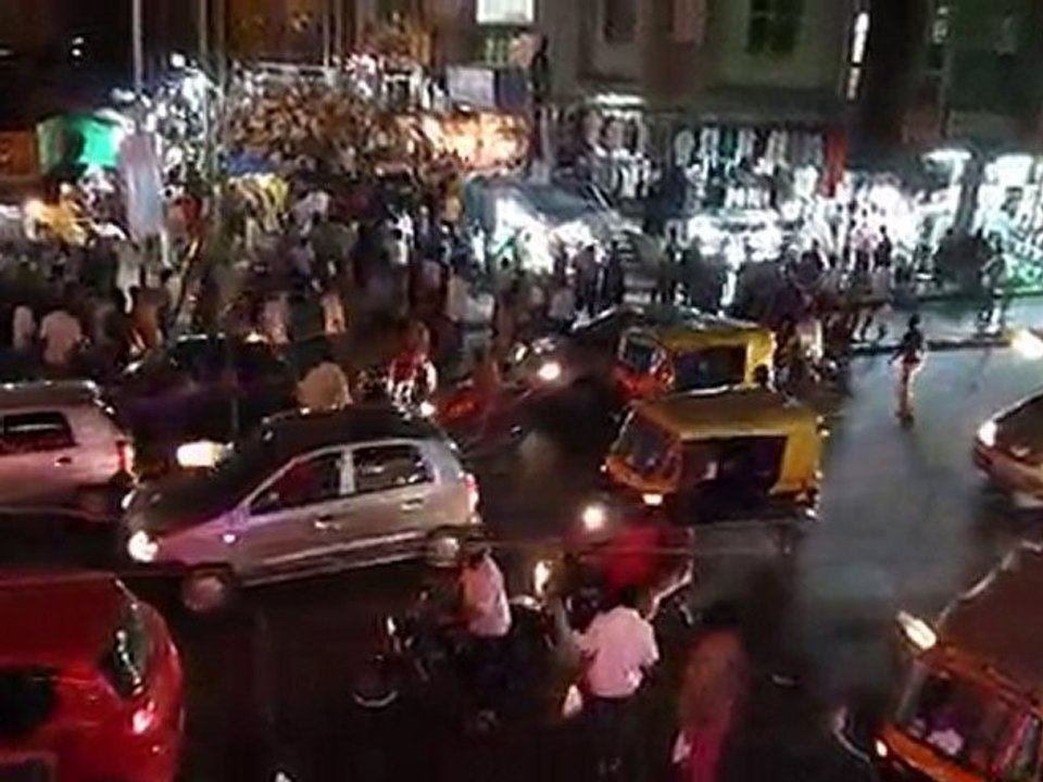 Soir à Bengalore Octobre 2010