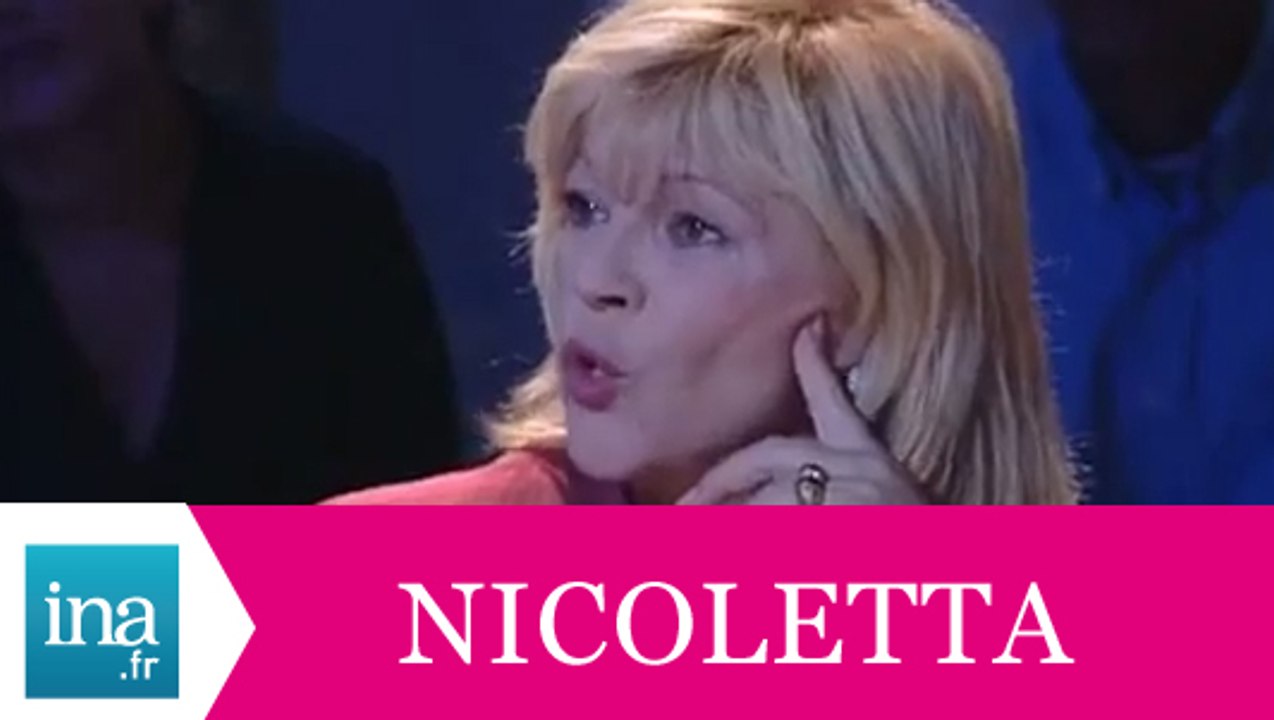 Le clash Nicoletta Linda Hardy chez Ardisson - Archive INA