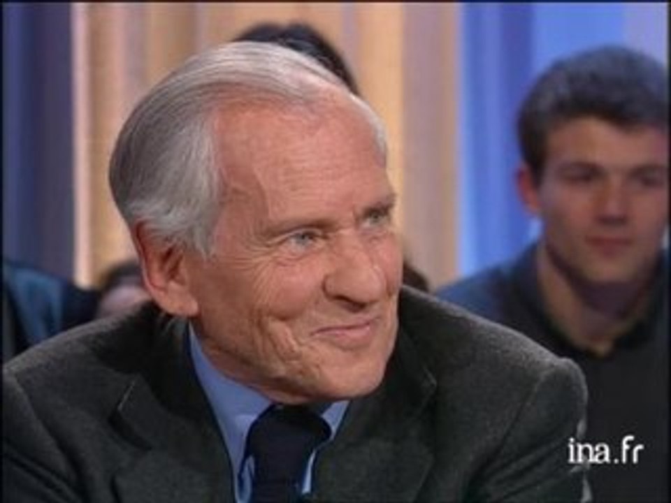 Jean D'Ormesson à propos de son livre "Le Rapport Gabriel"