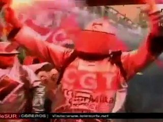 Nueva multitudinaria marcha contra reformas de Sarkozy en Francia