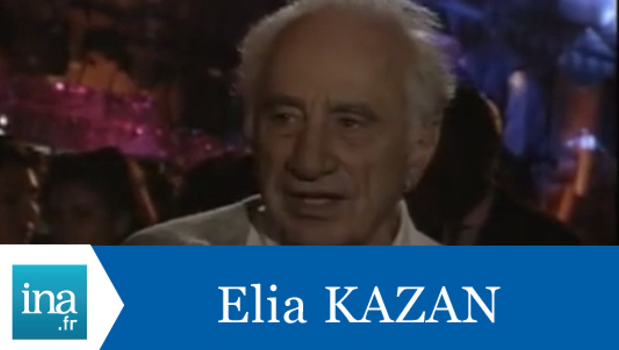 Elia Kazan répond à Elia Kazan - Archive INA
