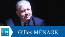 La question qui tue Gilles Ménage 