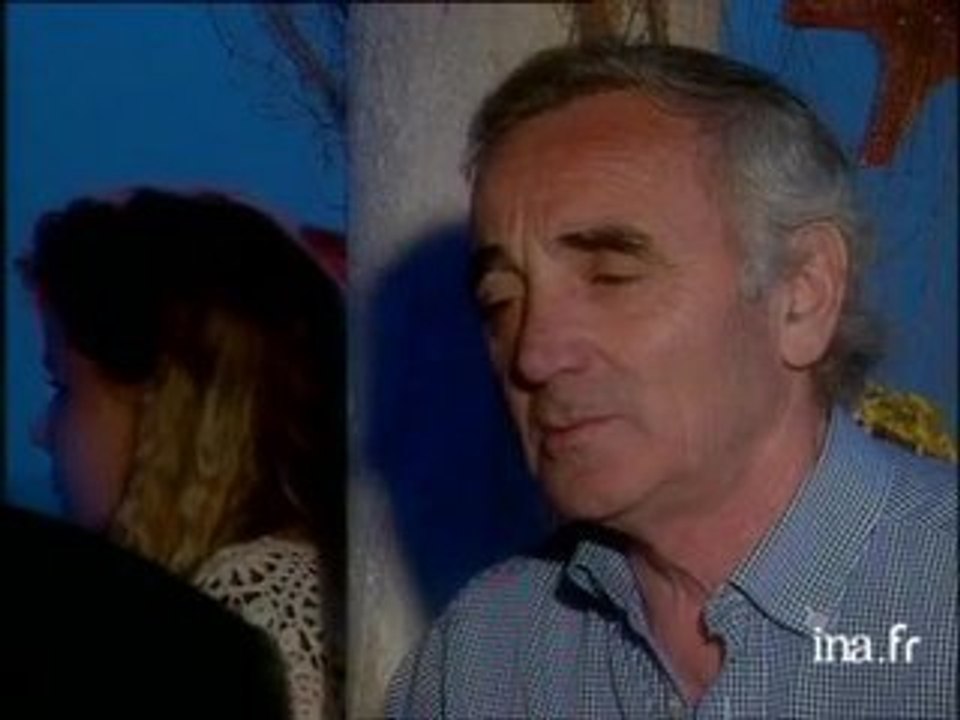 Star les Pins : Charles Aznavour