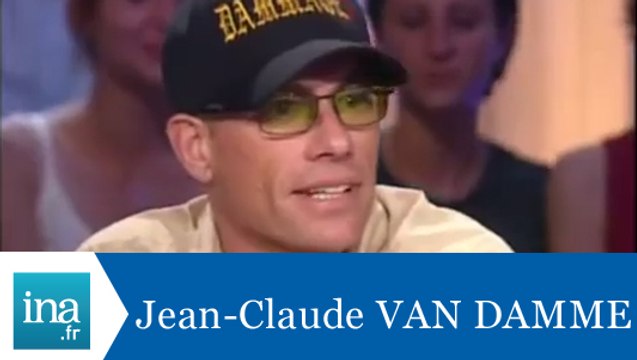 Jean-Claude Van Damme Je fais des petites erreurs de Français - Archive INA