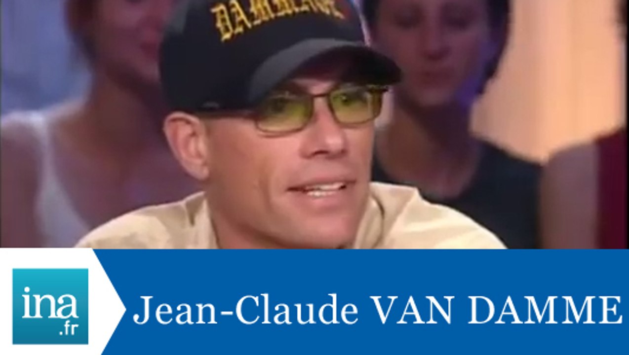 Jean-Claude Van Damme "Je fais des petites erreurs de Français" - Archive INA