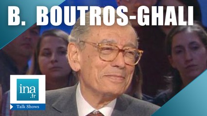 Boutros Boutros-Ghali "J'étais trop indépendant pour les USA" | Archive INA