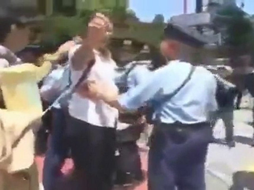 Japanese rightwing group attacks Canadian