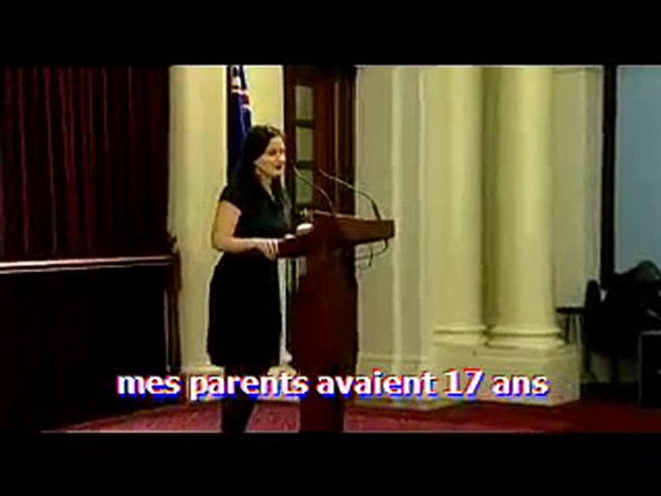 Gianna Jessen, rescapée de l'avortement.