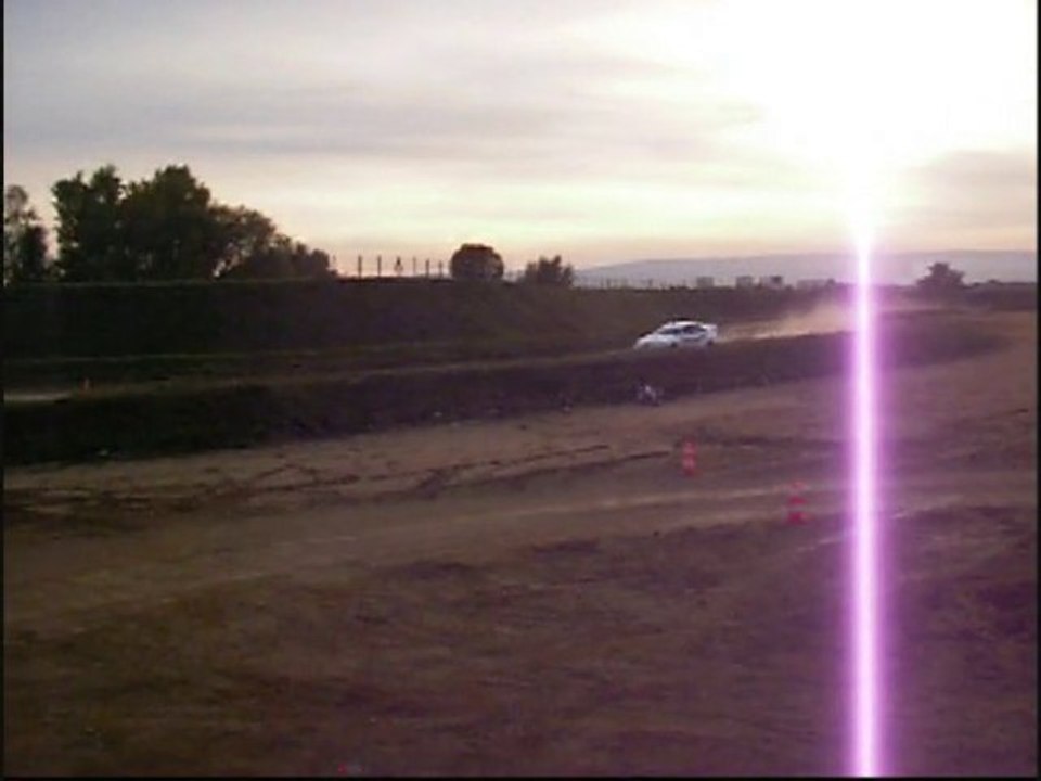 Essai EVO 6 sur le circuit de 3A competition