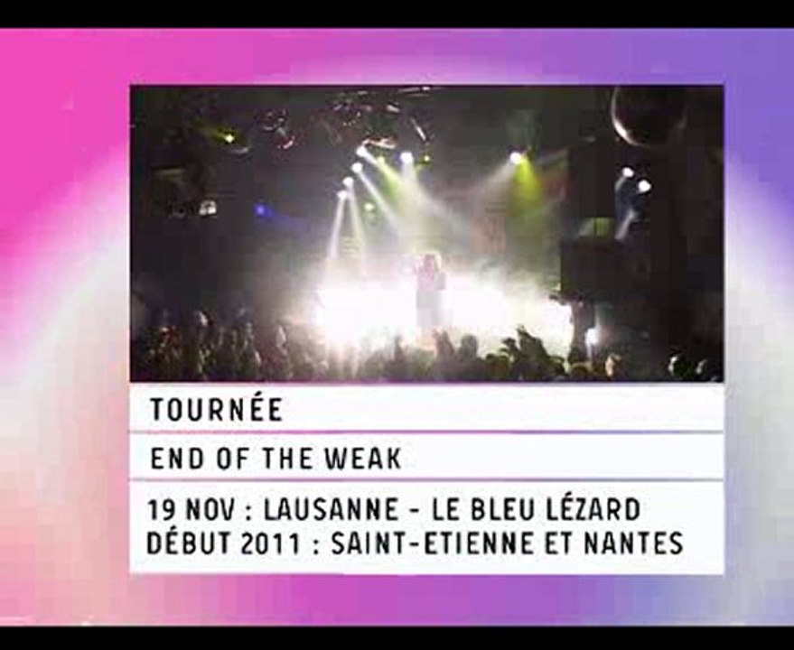 PUB End Of the Weak France @ MTV BASE !!