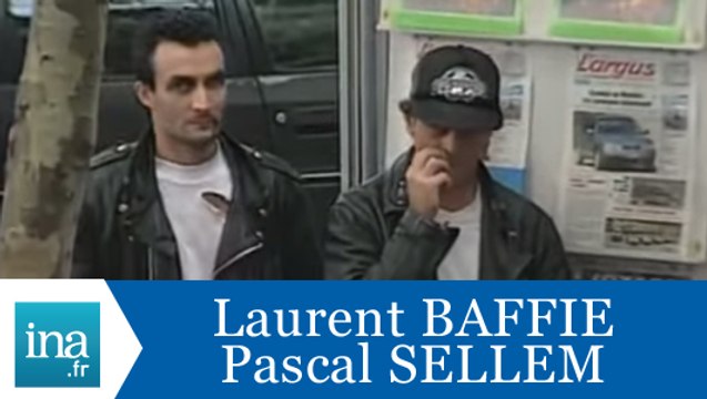 Caméra cachée Laurent Baffie Pascal Sellem L'agression - Archive INA