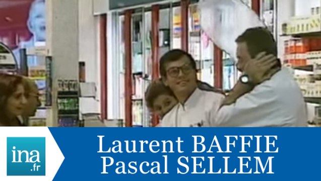Caméra cachée Laurent Baffie Pascal Sellem Le pharmacien - Archive INA