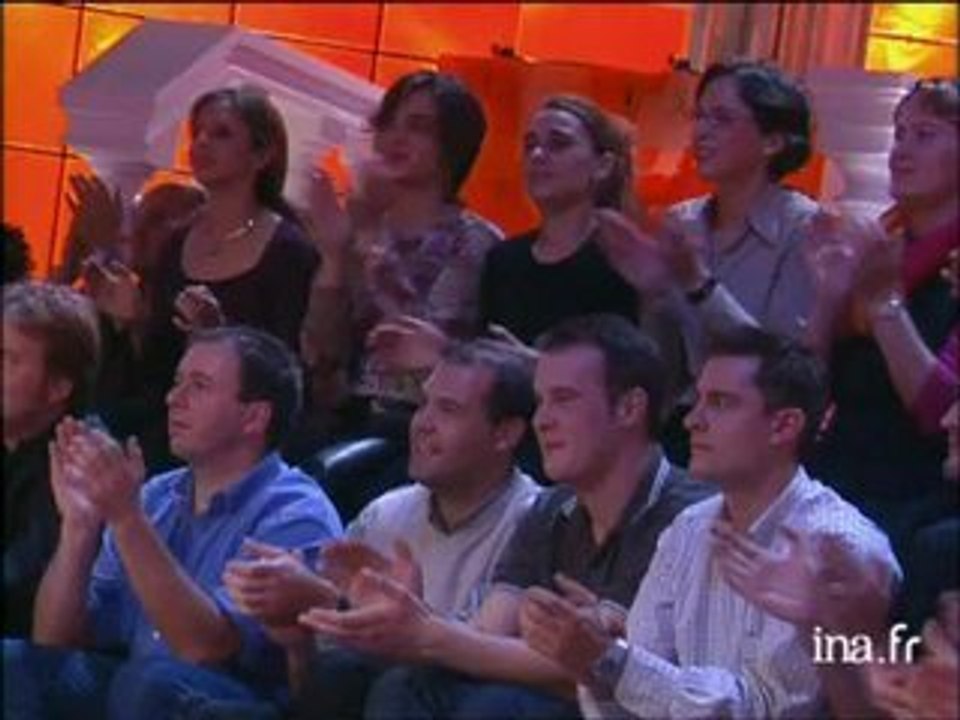 Isabelle Mergault et Laurent Ruquier pour sa pièce