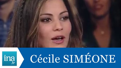 Cécile Siméone "Miss météo à Canal +" - Archive INA
