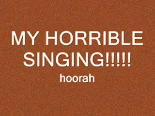 Me Singing Hare Hare Yukai// This is really old & BAD