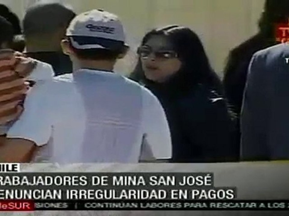 Mineros chilenos reclaman irregularidad de pagos