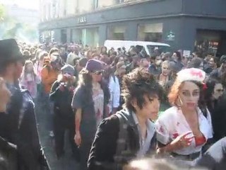 Marche des Zombies - Départ