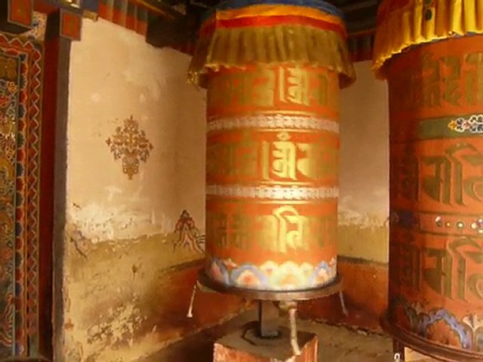 Moulin à prières bhoutanais
