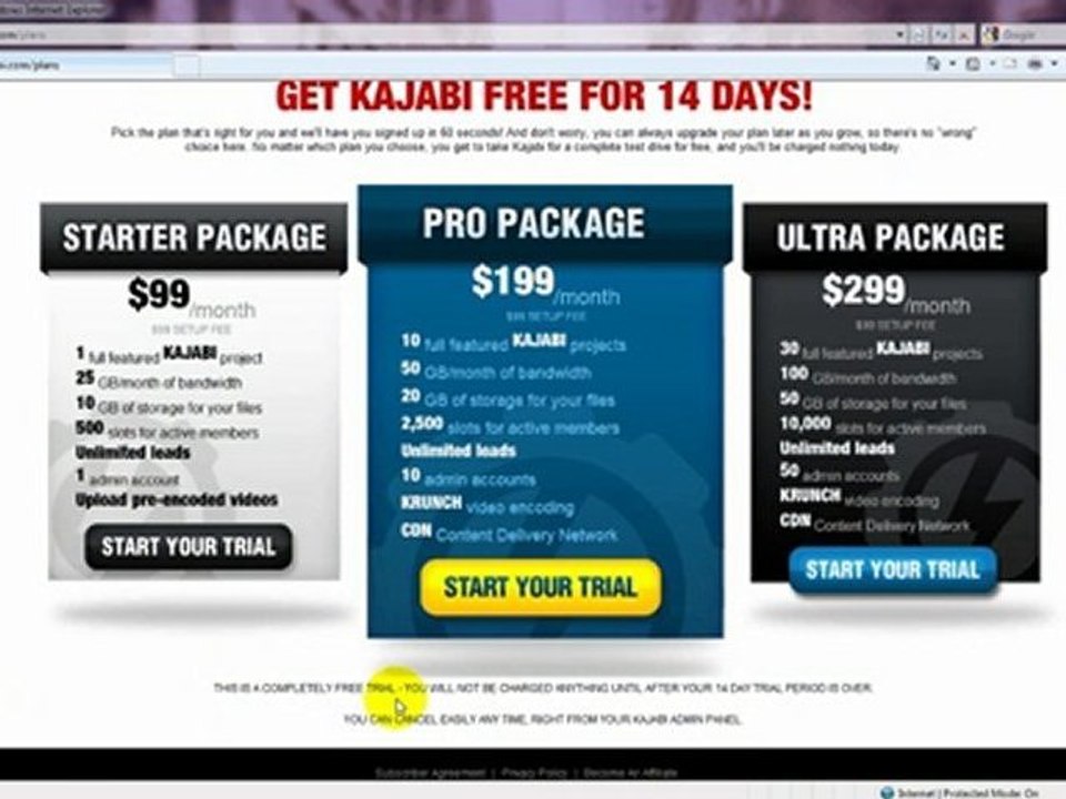 Watch How To Get Your Own FREE Kajabi Account