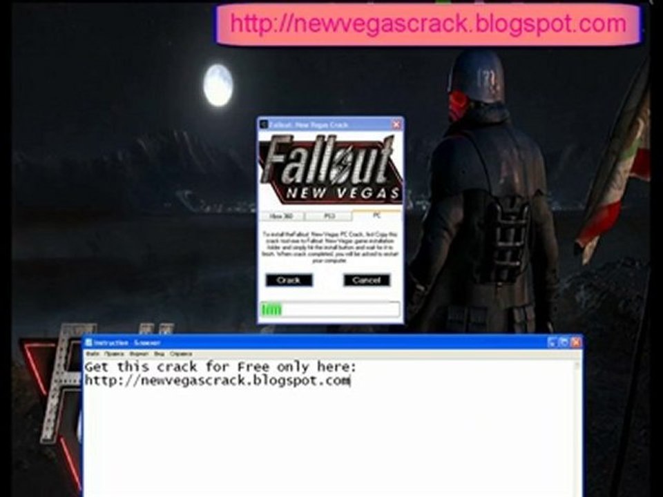 Free Game Fallout New Vegas XBOX 360, PS3 and PC