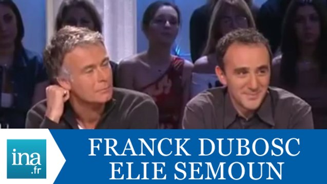 Elie Semoun et Franck Dubosc les stars des petites annonces - Archive INA