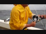 Deep Sea Fishing for Yellowfin Tuna at South Africa