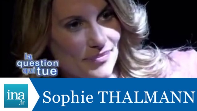La question qui tue Sophie Thalmann Le cheval - Archive INA