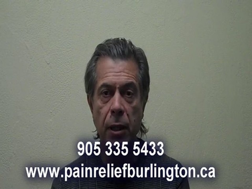 Burlington Leg Pain Relief Video