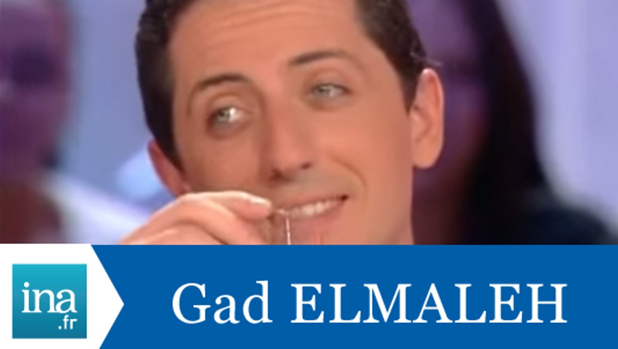 Gad Elmaleh "le succès, la notoriété, la personnalité" - Archive INA