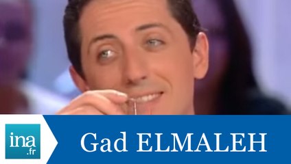 Gad Elmaleh "le succès, la notoriété, la personnalité" - Archive INA