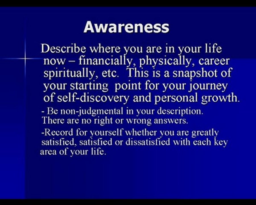 Lifeskills - Awareness Pt 2